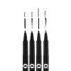 22797 3 molotow liner blackliner cerny 4ks chisel brush s