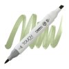 2367 2 gy233 grayish olive green touch twin brush marker
