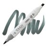 2460 2 gg9 green grey touch twin brush marker