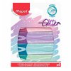 29757 2 zvyraznovac maped fluo peps pastel 4ks glitter