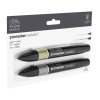 884955070758 W&N PROMARKER 2PC GOLD AND SILVER 884955070758 [ANGLED] (For Office Print)