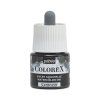 Akvarelový inkoust PEBEO Colorex 45 ml, Ivory Black (53)