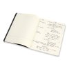 46467 2 sesity moleskine 2ks subject cahier tvrdy cisty cerny vinovy a4