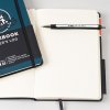 Skicář MOLOTOW Note Book DRIVERS LOG A5 bílý, 96 čtverečkovaných listů