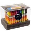 50947 akrylove fixy molotow one4all twin 1 5 4mm 50ks complete set ve stojanku