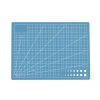 Kreslící a rýsovací podložka na stůl A4, mřížka v CM modrá