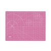 Kreslící a rýsovací podložka na stůl A4, mřížka v CM růžová