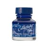 52783 kaligraficky inkoust winsor newton calligraphy ink 30ml dark blue