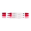 56304 2 pigmentove fixy pantone duo tip 3ks red