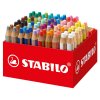 Multifunkční pastelky STABILO woody 3v1, 76ks v boxu + 4 ořezávátka
