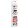 Lihové fixy COPIC Ciao oboustranné Brush & Chisel 3ks, Vibrant Palette