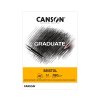 Blok CANSON Graduate Bristol A4, 20 listů 180g