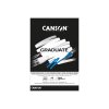 Blok CANSON Graduate Drawing Black A5, 20 listů 120g