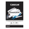 Blok CANSON Graduate Drawing Black A3, 20 listů 120g