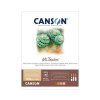 Blok CANSON Mi-Teintes Brown 24x32 cm, 20 listů 160 g