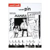 Linery UNI PIN fine, 9 ks Manga v dárkovém boxu