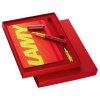 lamy al star 022 glossy red fp set box