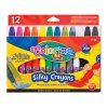 Voskové pastelky COLORINO Silky kulaté, 12 ks