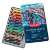 Akvarelové pastely DERWENT Inktense Bloc ks, 12 ks v kovové krabičce