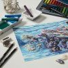 Akvarelové pastely DERWENT Inktense Blocks, 24 ks v kovové krabičce