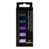 rembrandt soft pastel set deep violets 5 half pastels 572880
