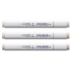 Lihové fixy COPIC Classic oboustranné Fine & Chisel 3 ks, Soft Cotton Tints