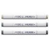 Lihové fixy COPIC Classic oboustranné Fine & Chisel 3ks, Deep Volume Tints
