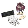 kit de coloriage figurine graph it chibis kunoichi de graph it