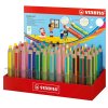 Multifunkční pastelky STABILO woody 3v1 duo, 48ks ve stojánku