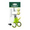 Nůžky LINEX zelené symetrické 14 cm