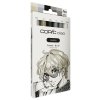 Lihové fixy COPIC Ciao oboustranné Brush & Chisel 5+1 ks, Manga Comics