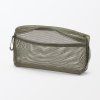 Síťované pouzdro MUJI Modern khaki "L"