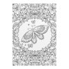 Omalovánky antistresové Motýlí zahrada, A4 32 listů