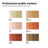 884955073872 W&N PROMARKER EARTH TONES 6PC 884955073872 [SWATCHES] (For Presentations)