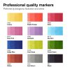 884955070628 W&N PROMARKER SET 1 12+1PC 884955070628 [SWATCHES] (For Presentations)
