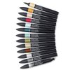 Lihové fixy WINSOR & NEWTON Promarker Fine & Chisel, 12+1ks MANGA 2