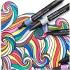 Lihové fixy WINSOR & NEWTON Promarker Brush & Chisel, 24ks STUDENT DESIGNER SET v penále