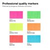 884955070611 W&N PROMARKER NEON SET 6PC 884955070611 [SWATCHES] (For Presentations)