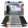 884955073919 W&N PROMARKER WATERCOLOUR BASIC TONES 6PC 884955073919 [OPEN DHI] (For Presentations)