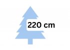 3d vánoční stromek 220 cm