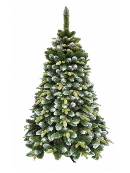 zasněžený vánoční stromek 180 cm 3D borovice Norská