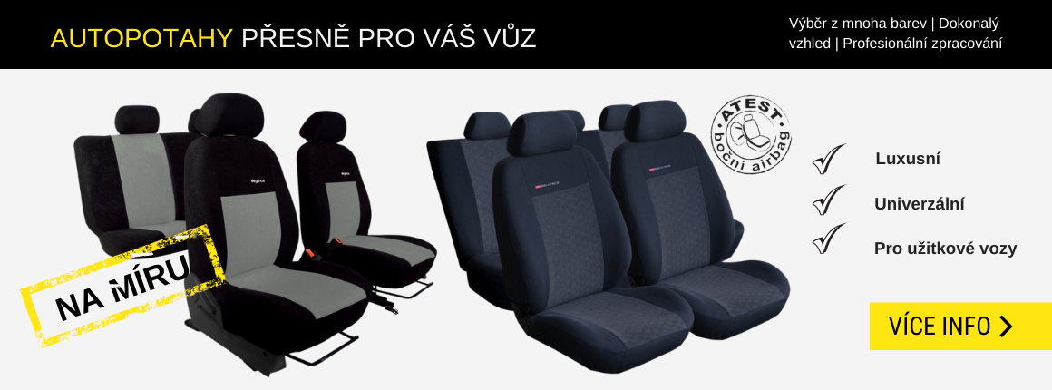 Autopotahy na míru