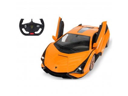 Jamara Lamborghini Sián 1:14 oranžové, 2,4GHz manuální dveře