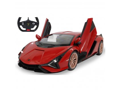 Jamara Lamborghini Sián 1:14 červené, 2,4GHz manualní dveře