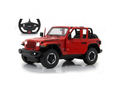 Jamara Jeep Wrangler JL 1:14 manuální dveře, červený 2,4G B