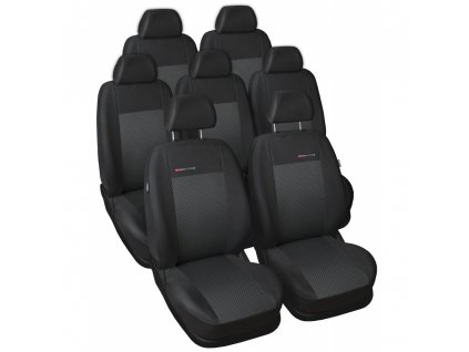 Autopotahy Seat Alhambra II, od r. 2010, 7 míst, černé  + OPTIK utěrka 20x20 cm Smart Microfiber zdarma