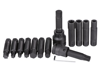 407301 razove hlavice torx torx e imbus velikosti 3 4 a 1 sada quatros qs50472
