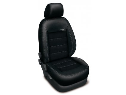 Autopotahy kožené SEAT LEON II, 5 dveř, od r. 2010, kůže a alcantara  + OPTIMÁL utěrka na auto i úklid Smart Microfiber zdarma