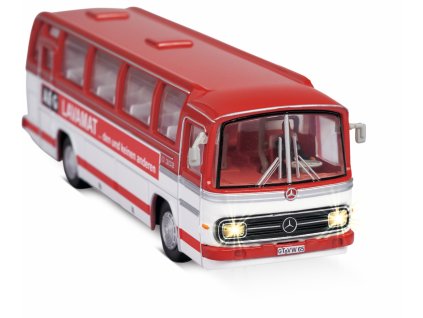 Carson RC auto Mercedes-Benz O 302 Bus 1:87 červená