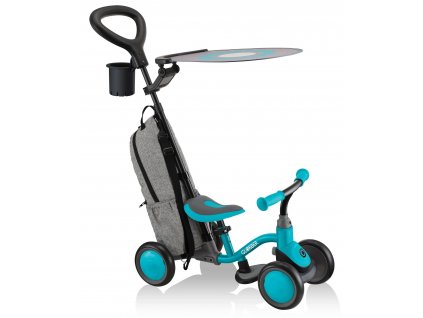 Globber odrážedlo 3v1 Deluxe - Learning Bike 3in1 Deluxe -Teal